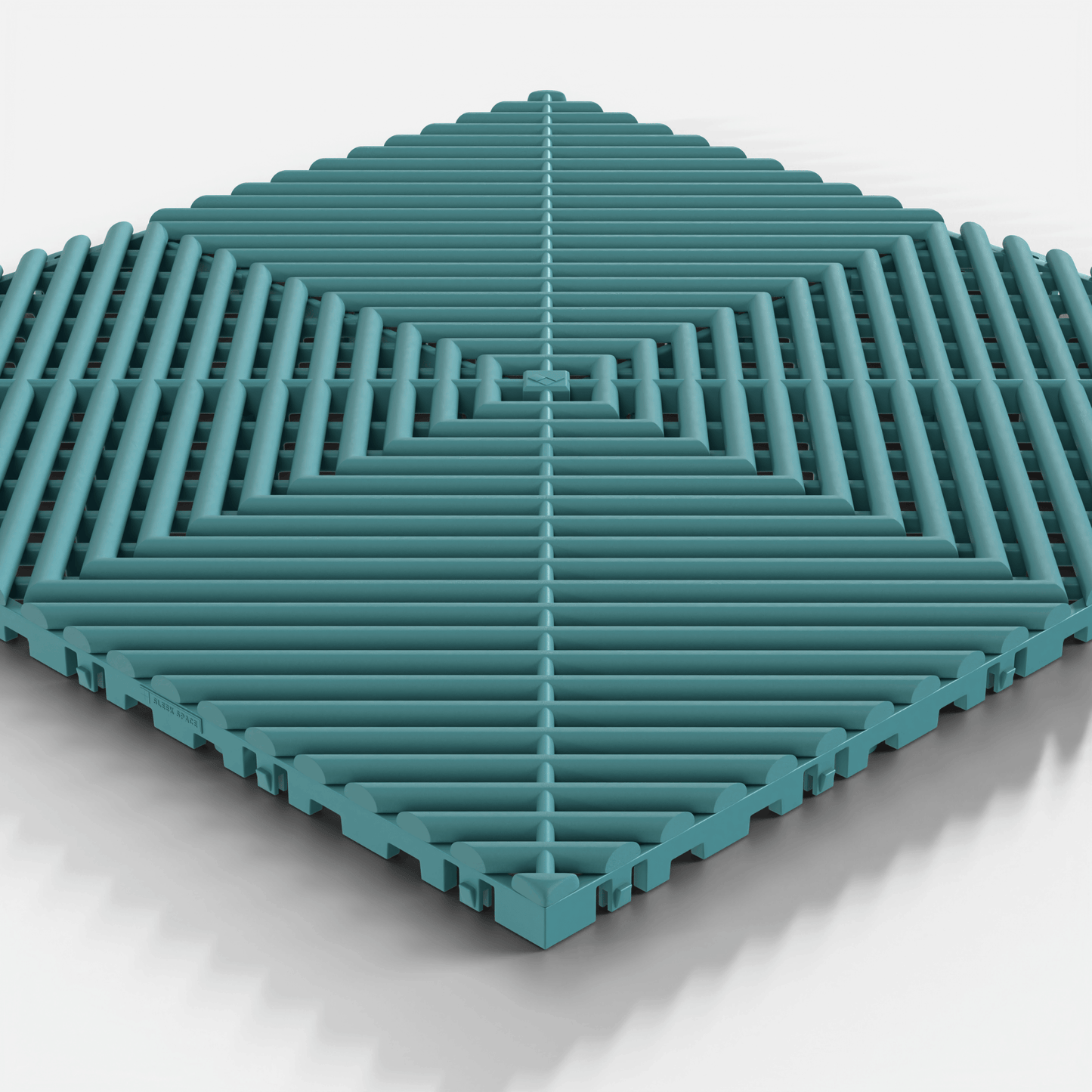 ULTRAGRID Garage Floor Tile, Turbo Teal (16-Pack)