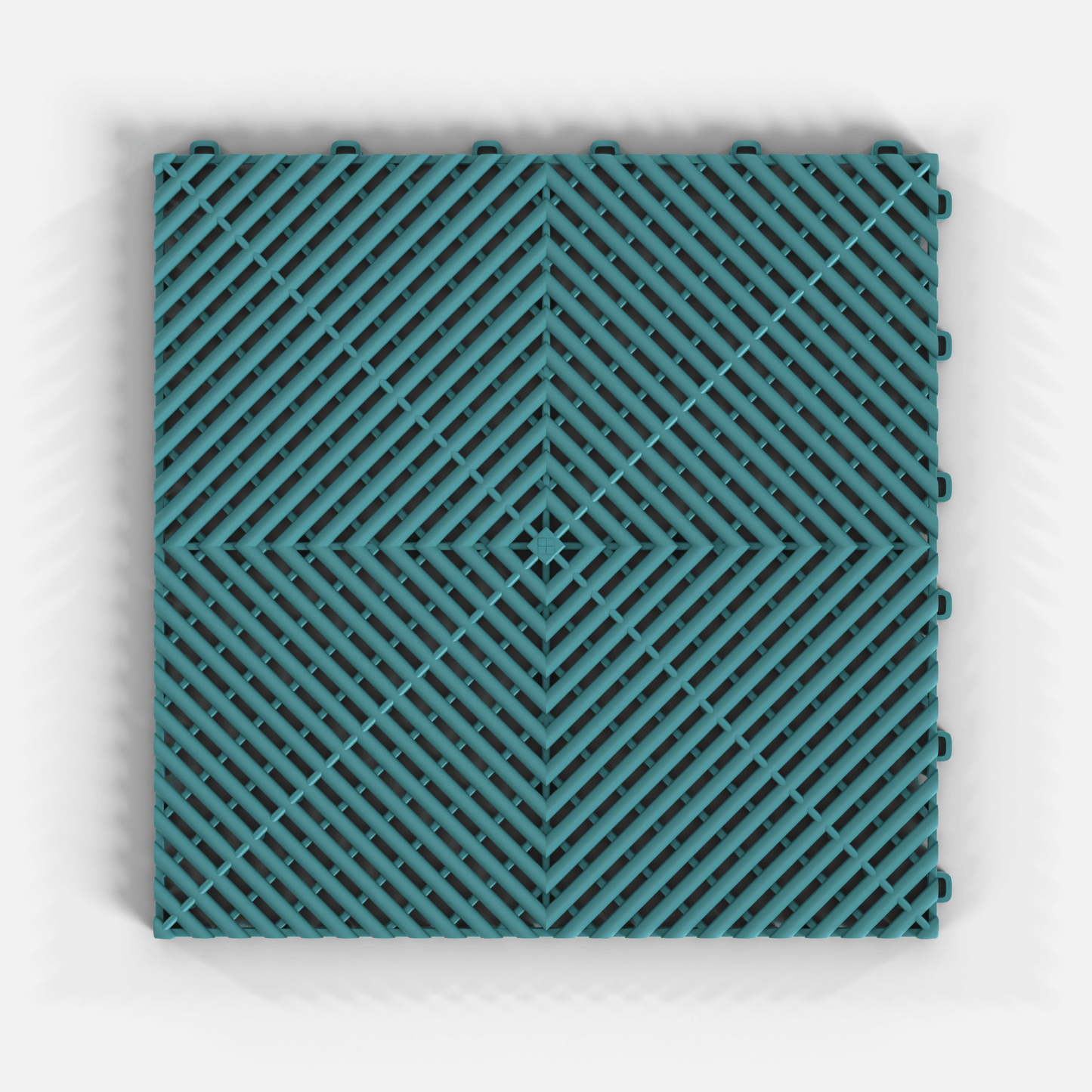 ULTRAGRID Garage Floor Tile, Turbo Teal (16-Pack)