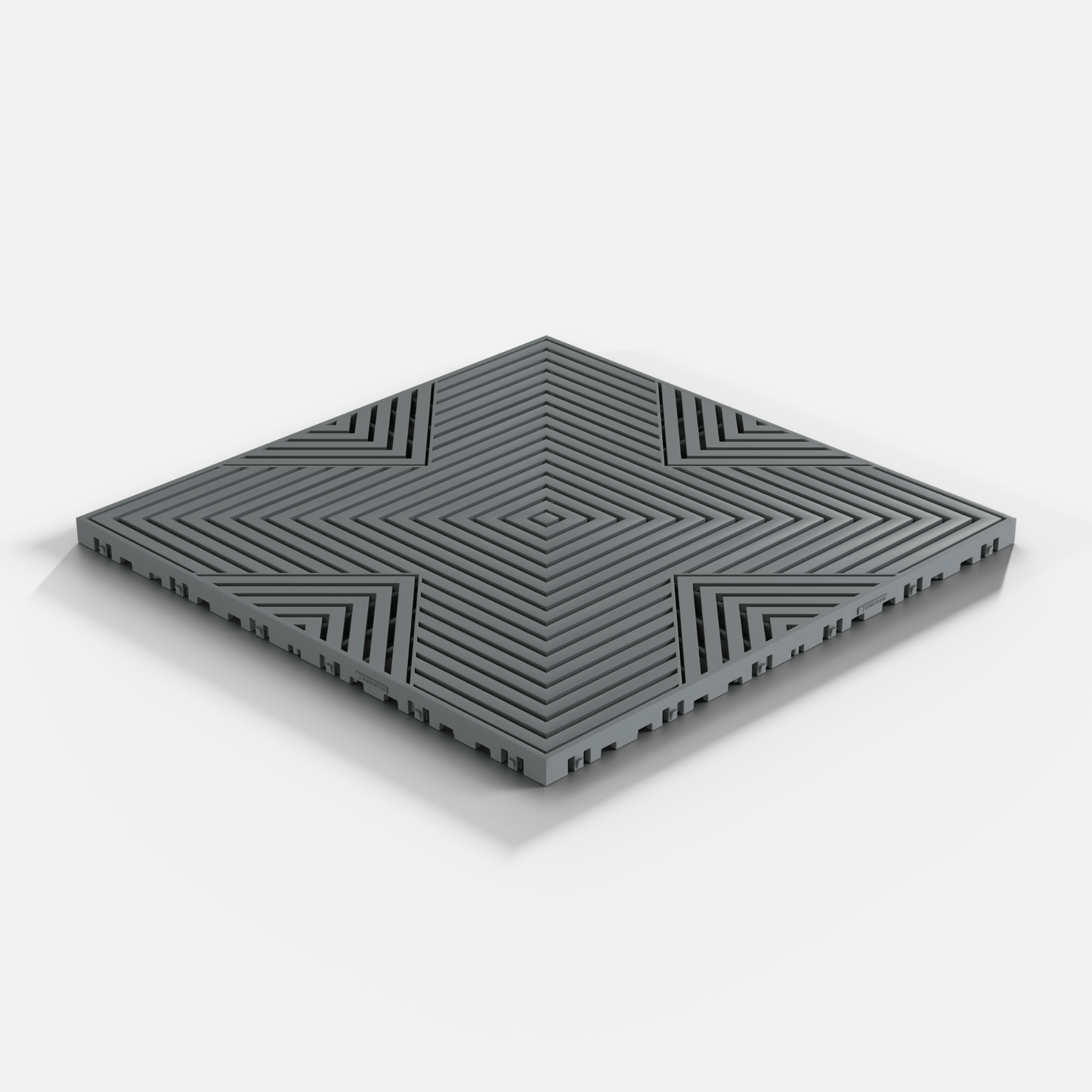 ULTRACORE Garage Floor Tile, Space Grey (16-Pack)