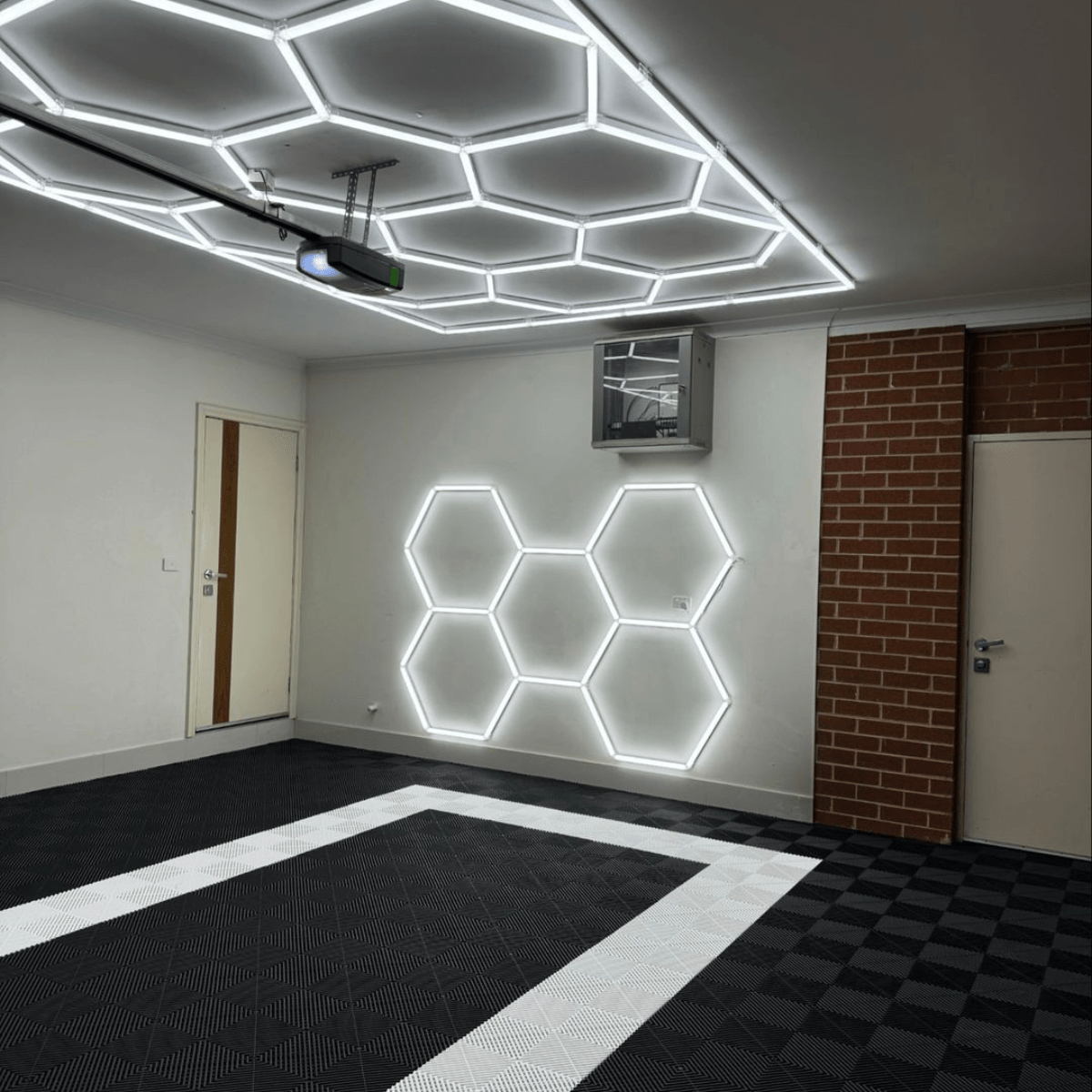 5-Grid Small Hexagon Light (2.4x1.7m, 144W)