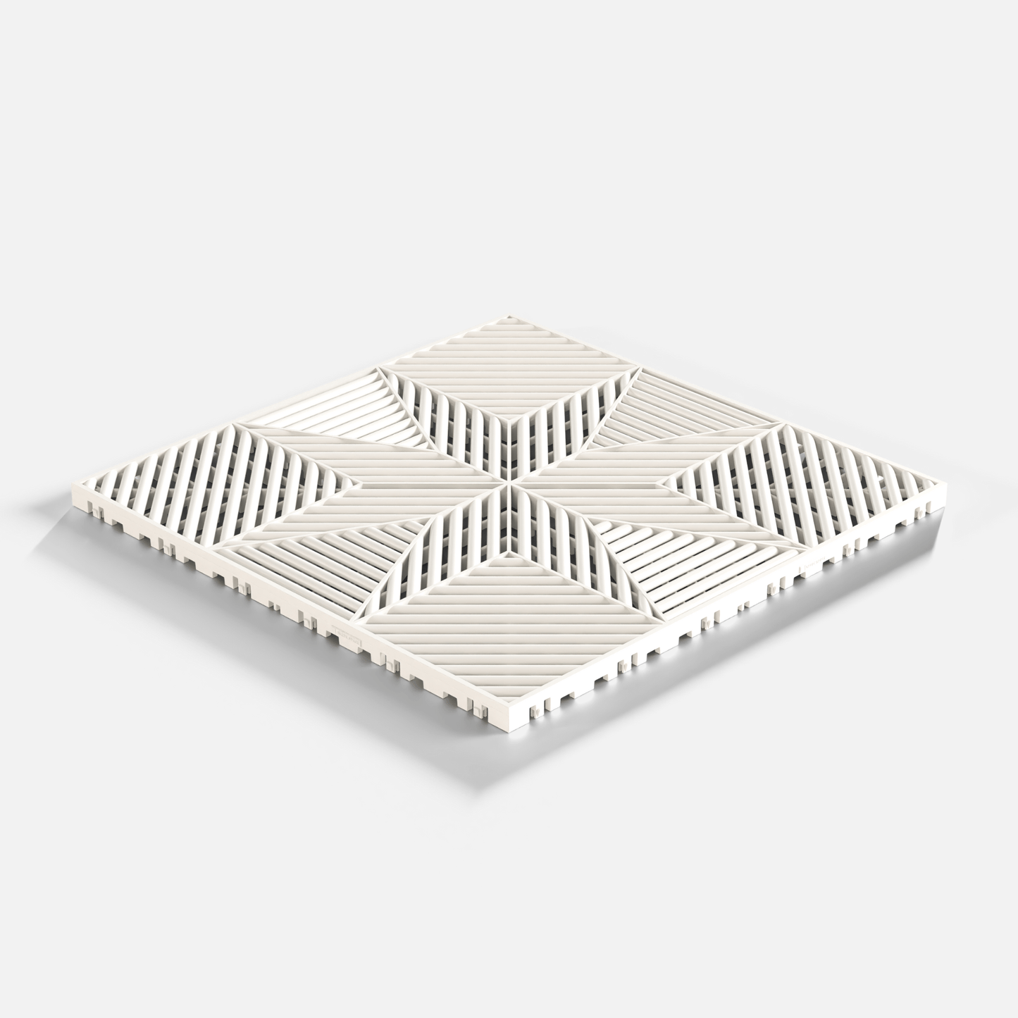 ULTRAFLUX Garage Floor Tile, Alpine White (16-Pack)