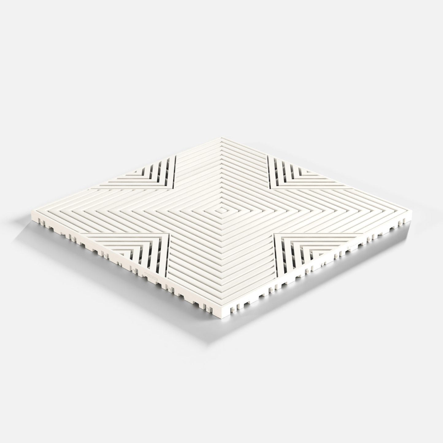 ULTRACORE Garage Floor Tile, Alpine White (16-Pack)