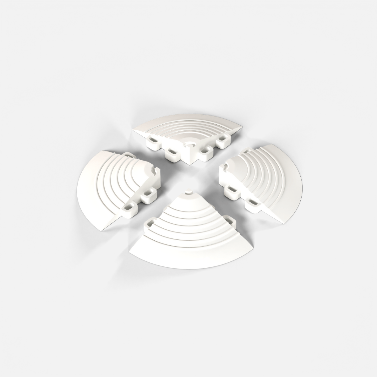 ULTRAEDGE Ramps, Alpine White (4PK)