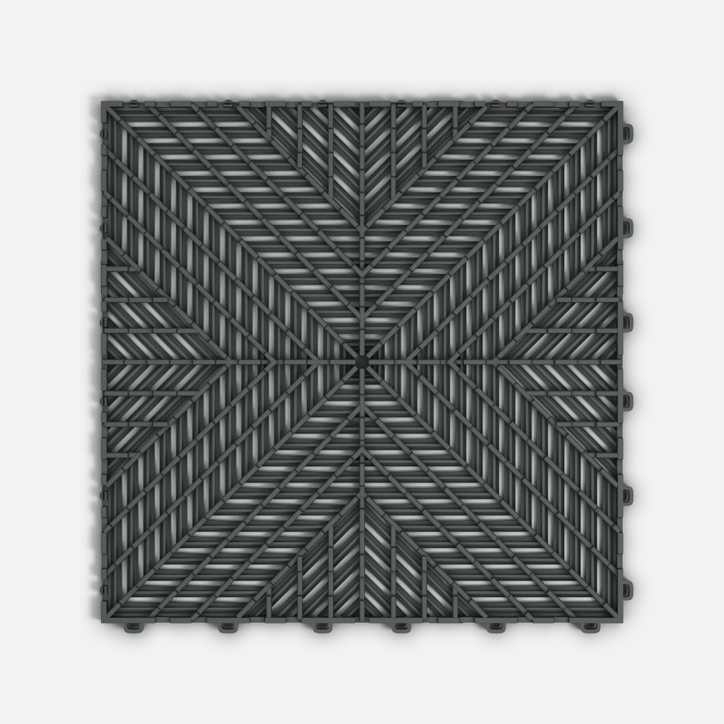 ULTRACORE Garage Floor Tile, Space Grey (16-Pack)