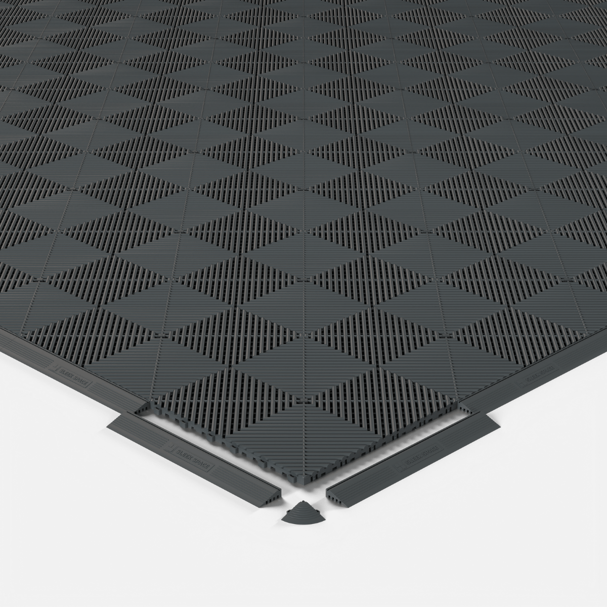 ULTRAGRID Garage Floor Tile, Space Grey (16-Pack)
