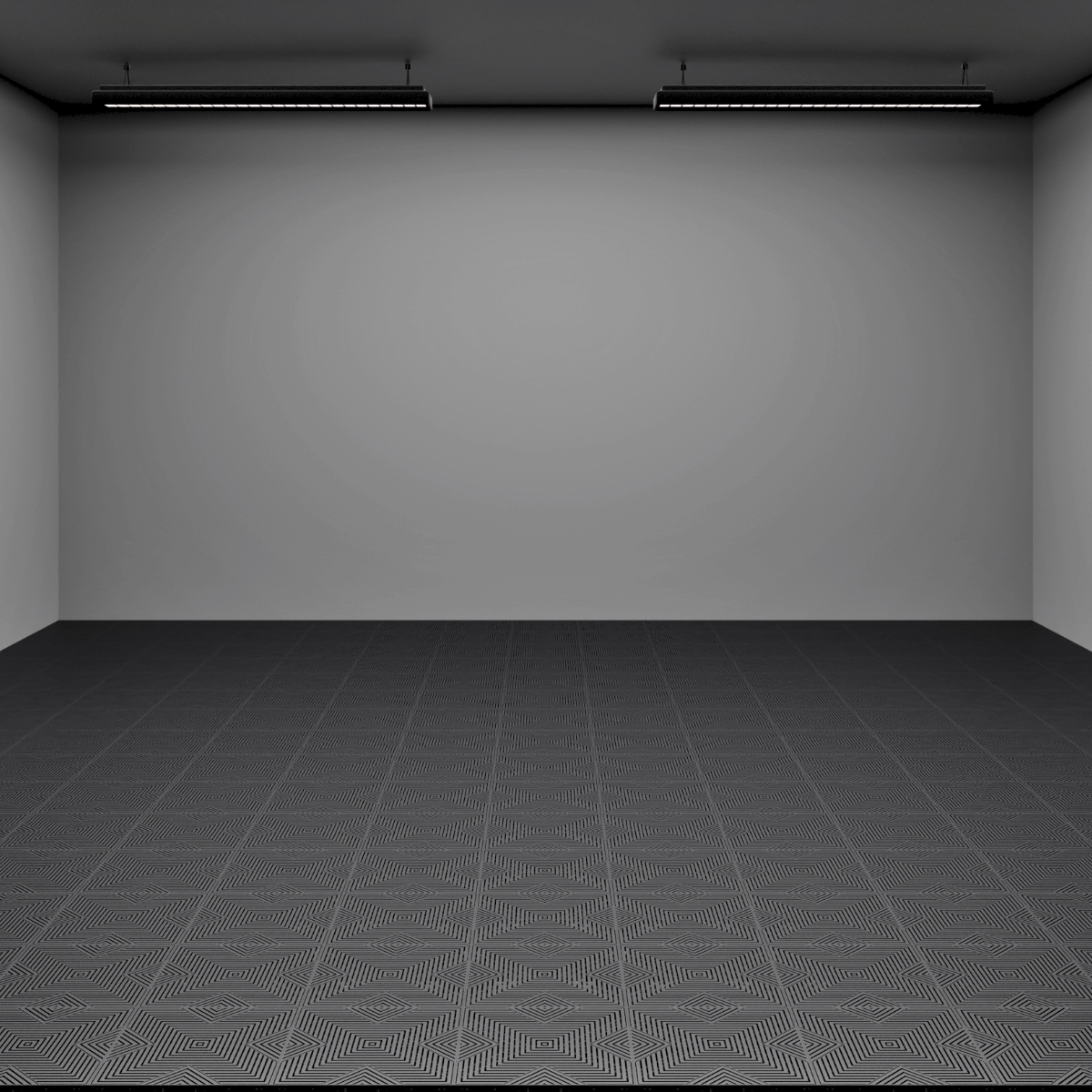 ULTRACORE Garage Floor Tile, Jet Black (16-Pack)