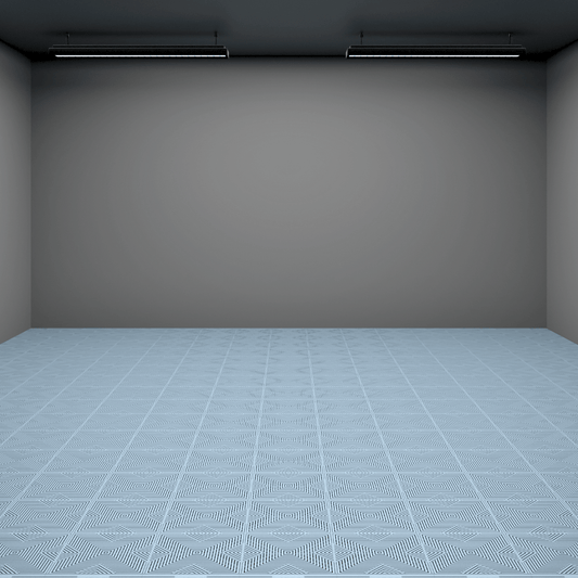 ULTRACORE Garage Floor Tile, Silver Grey (16-Pack)