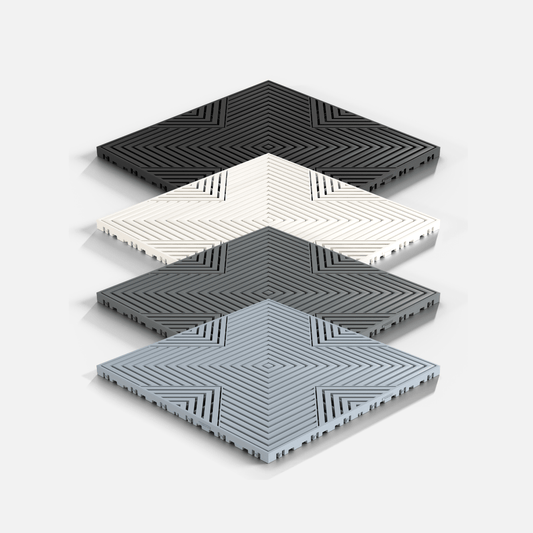 ULTRACORE Garage Tile Sample Pack, Classic Neutrals