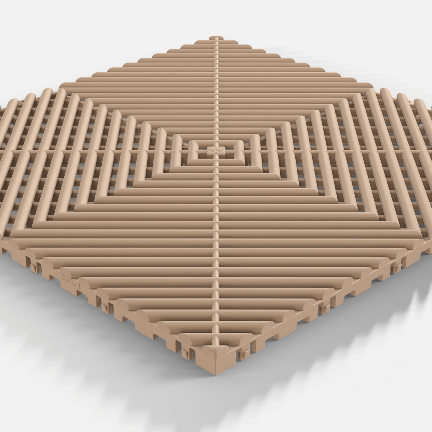 ULTRAGRID Garage Floor Tile, Stone Beige (16-Pack)