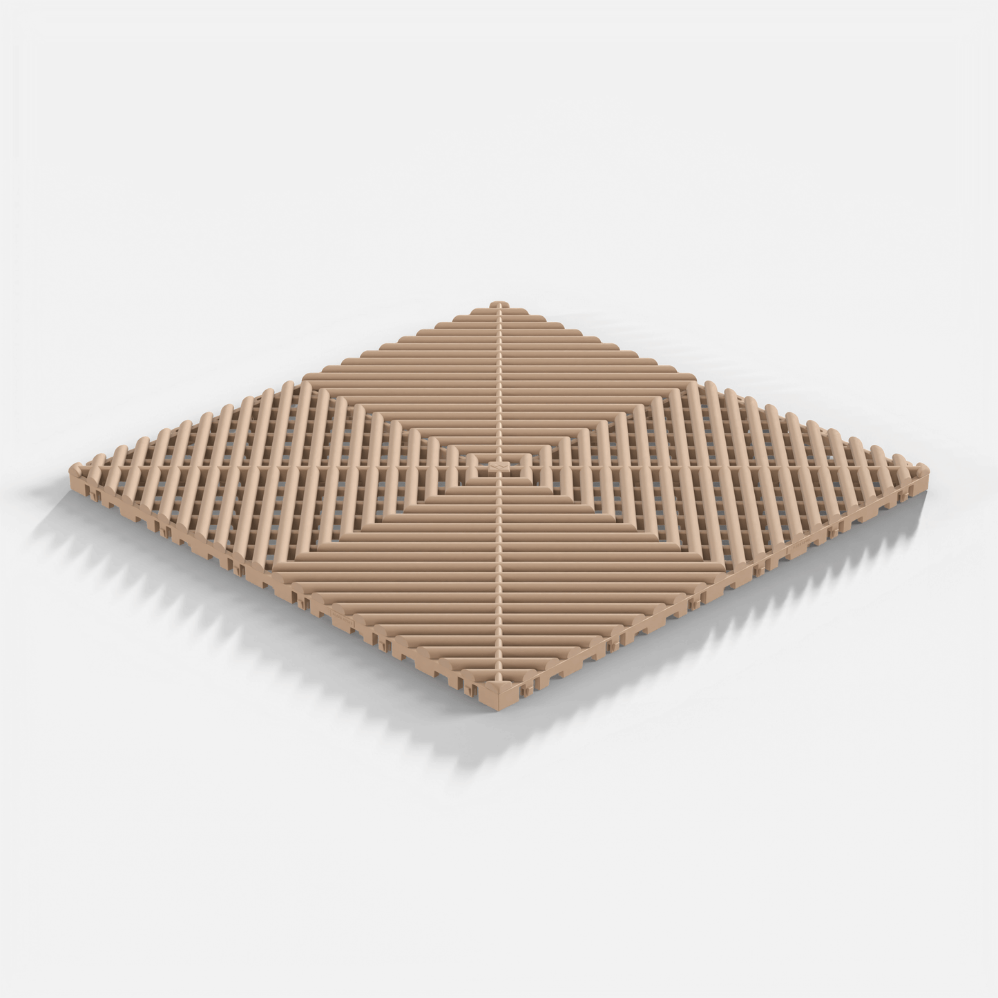 ULTRAGRID Garage Floor Tile, Stone Beige (16-Pack)