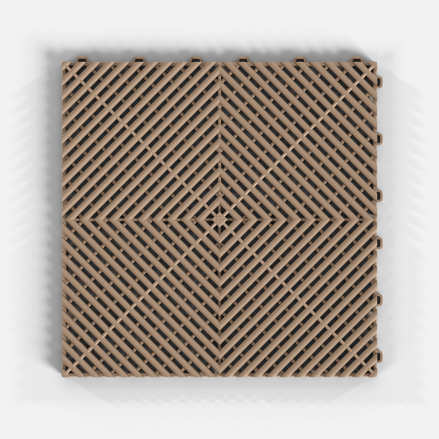 ULTRAGRID Garage Floor Tile, Stone Beige (16-Pack)