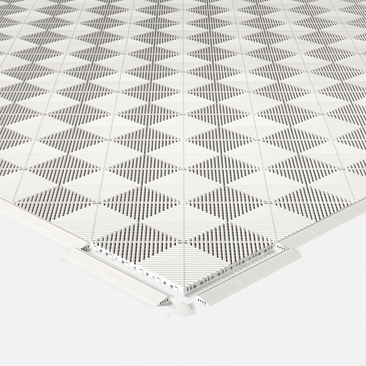 ULTRAGRID Garage Floor Tile, Alpine White (16-Pack)