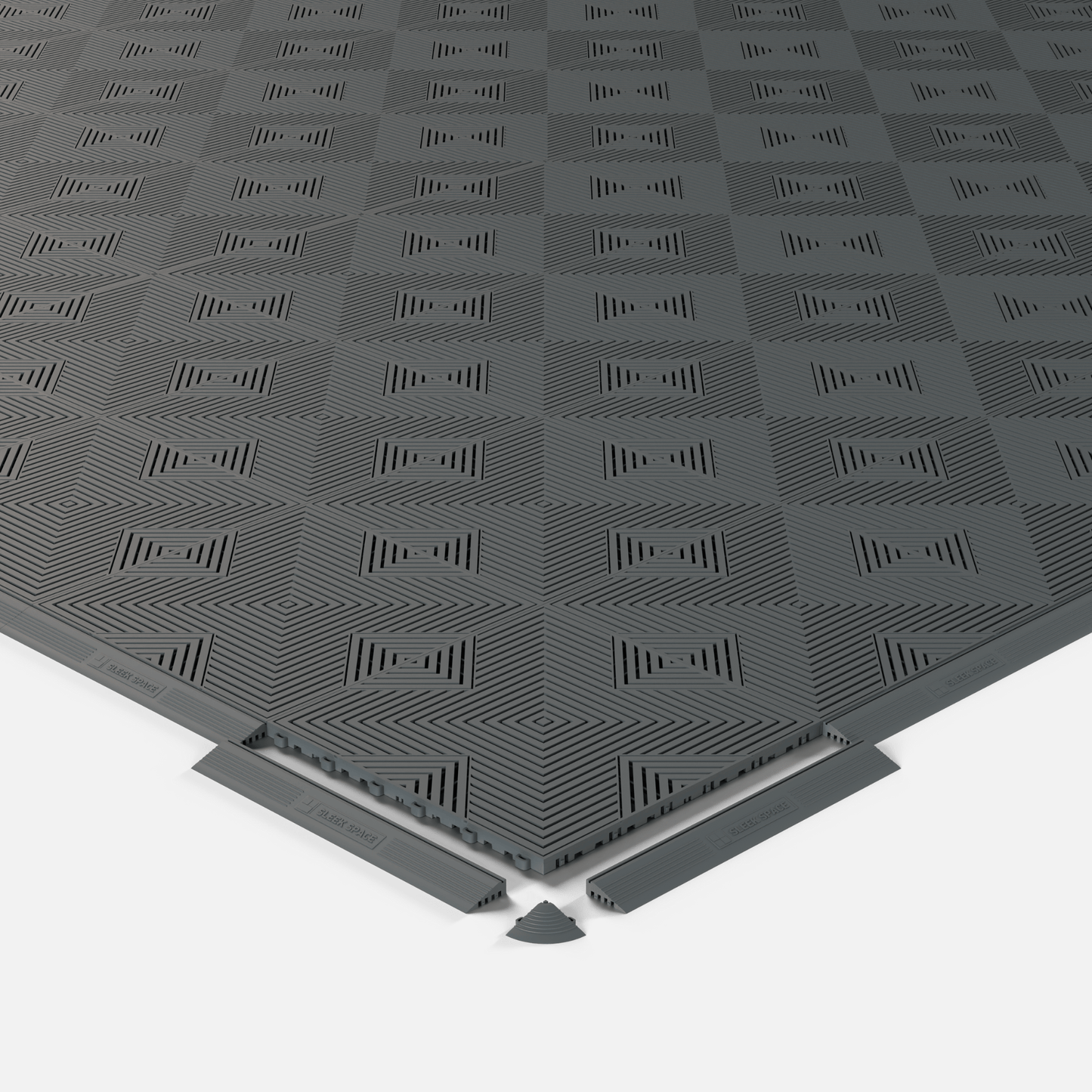 ULTRACORE Garage Floor Tile, Space Grey (16-Pack)