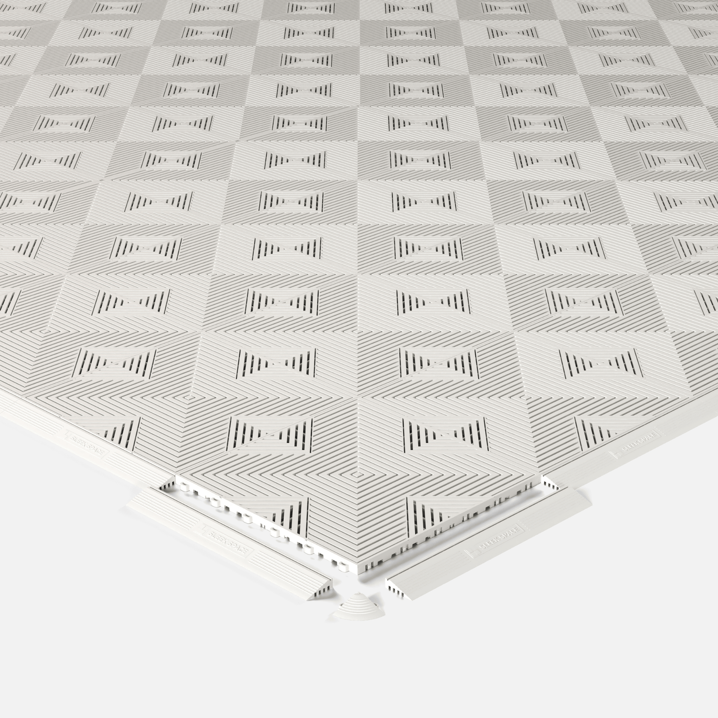 ULTRACORE Garage Floor Tile, Alpine White (16-Pack)