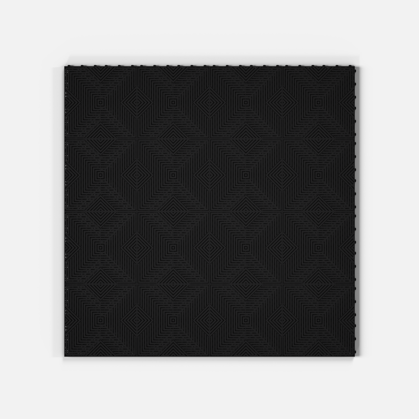 ULTRACORE Garage Floor Tile, Jet Black (16-Pack)