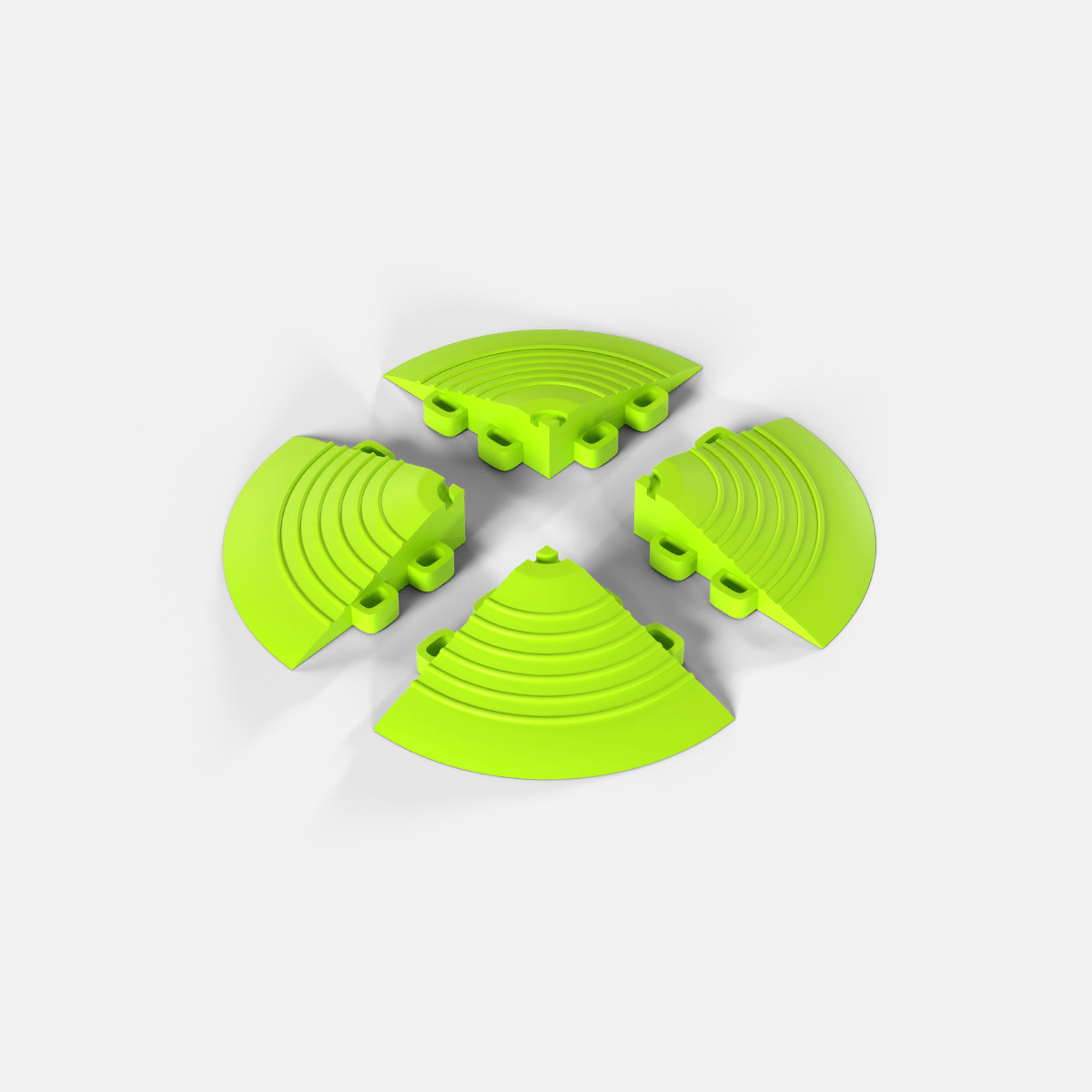 ULTRAEDGE Ramps, Electric Green (4PK)