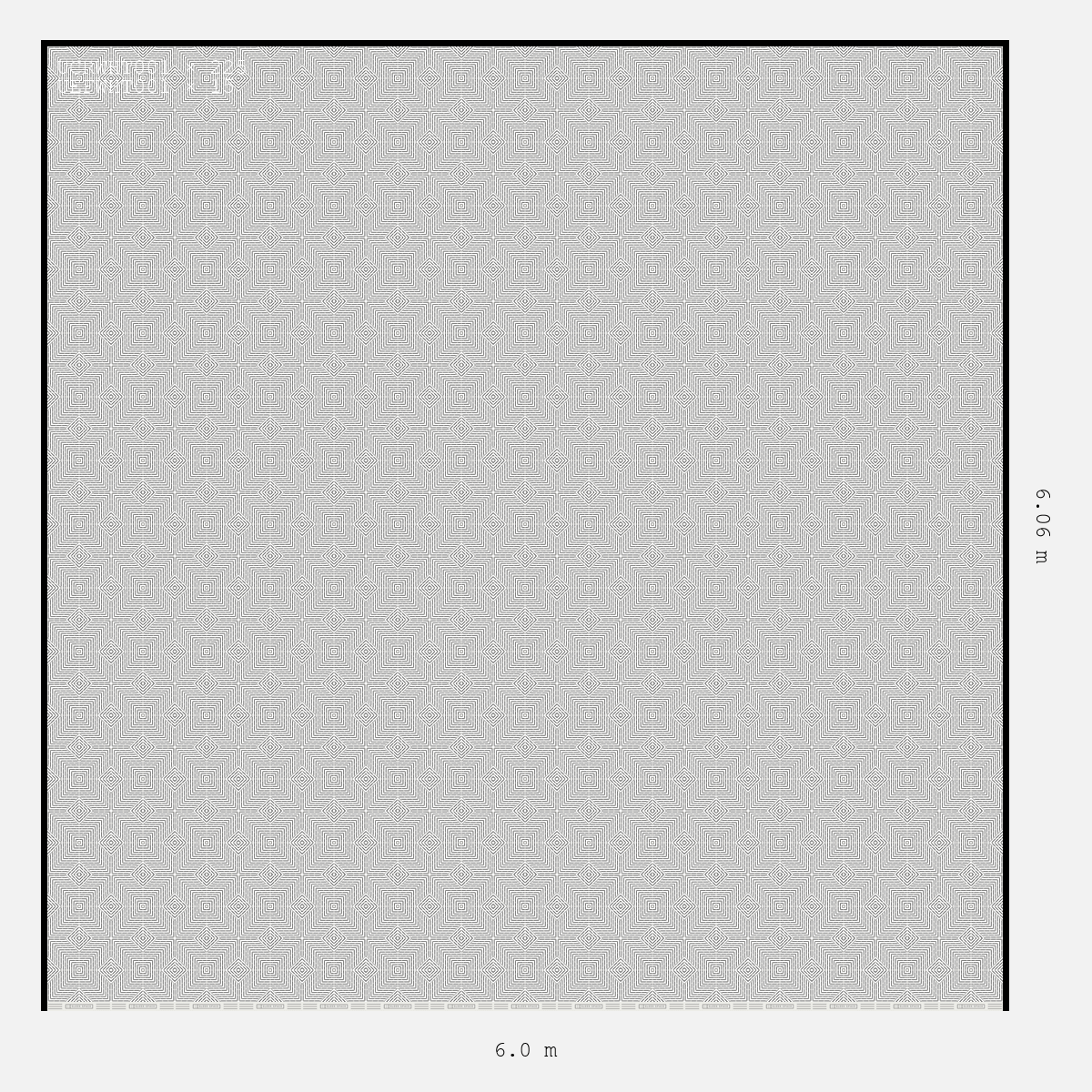 ULTRACORE Plain Design Double Garage 6 x 6 M Alpine White