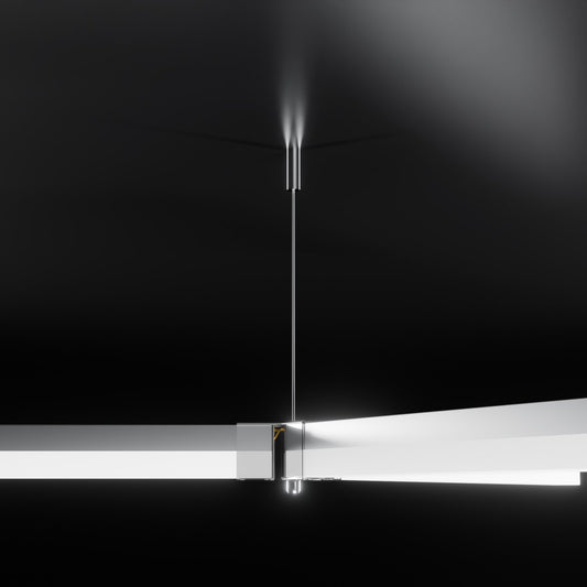ULTRABEAM kit hung on its suspension cable