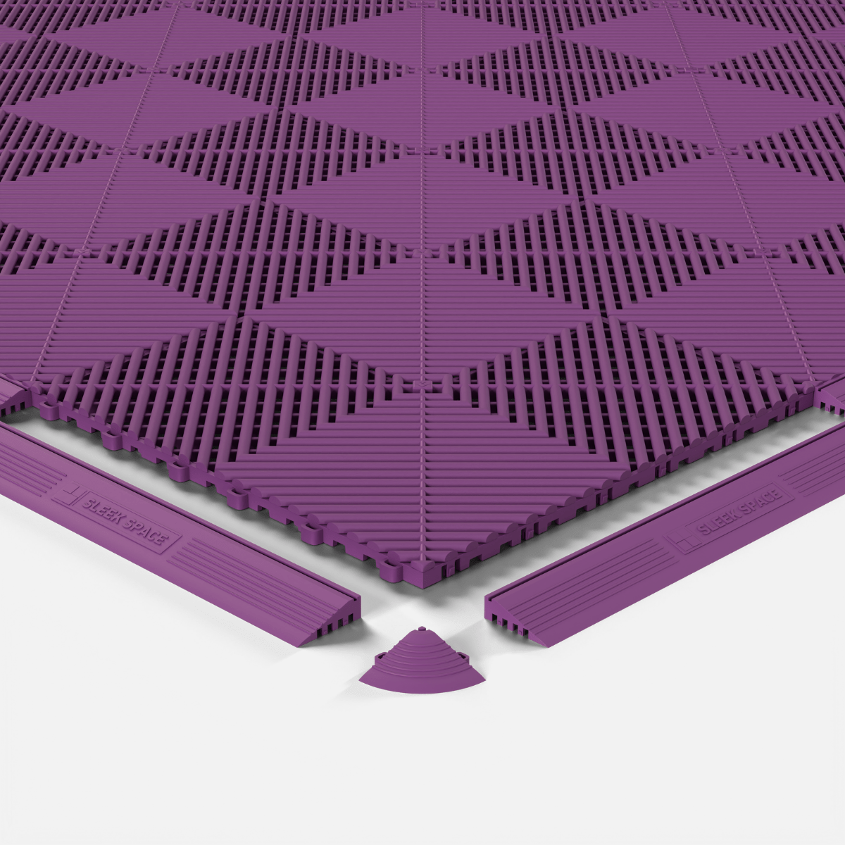 ULTRAGRID Garage Floor Tile, Phantom Purple (16-PK)
