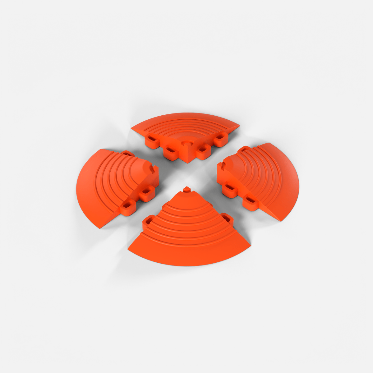 ULTRAEDGE Ramps, Lava Orange (4PK)