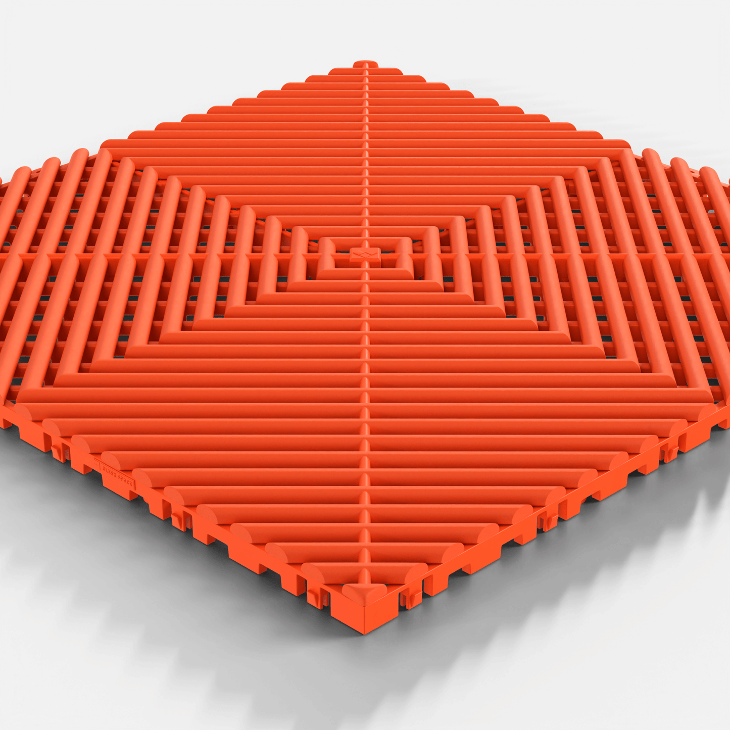 ULTRAGRID Garage Floor Tile, Lava Orange (16-Pack)