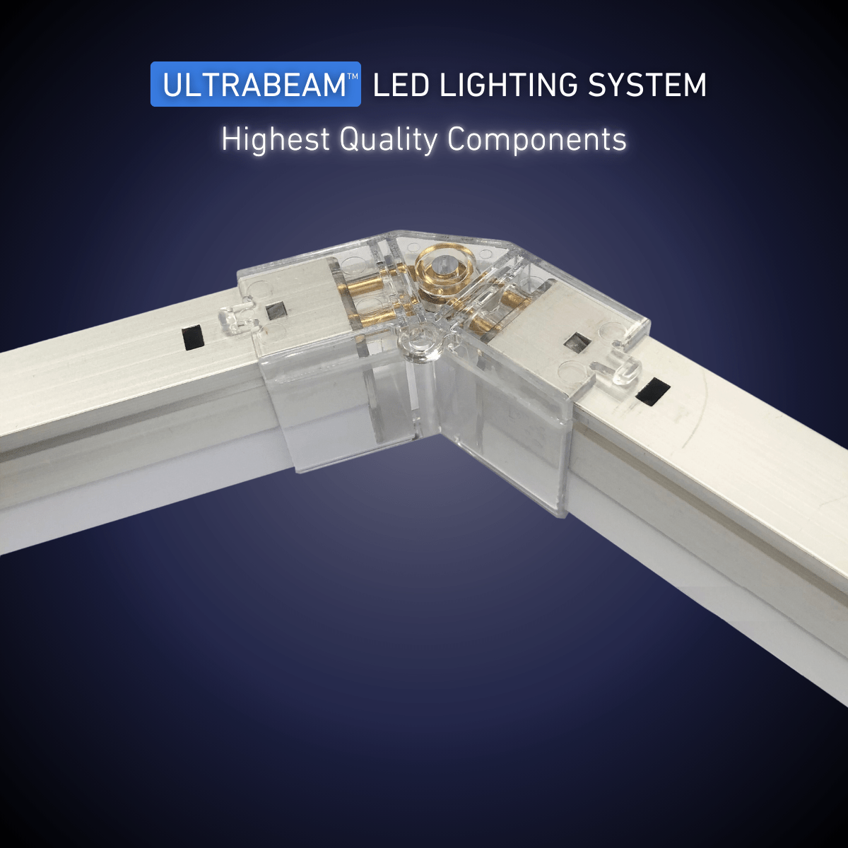 ULTRABEAM 2-Grid Small Hexagon LED Light (1.7x1.0m, 66W)