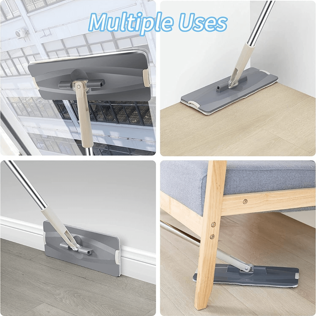 ULTRAMOP-X Microfibre Flat Mop & Bucket Set