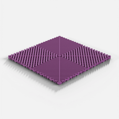 ULTRAGRID Garage Floor Tile, Phantom Purple (16-PK)