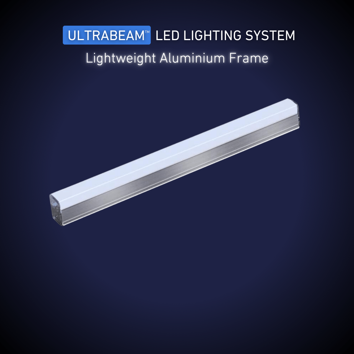 ULTRABEAM 2-Grid Small Hexagon LED Light (1.7x1.0m, 66W)