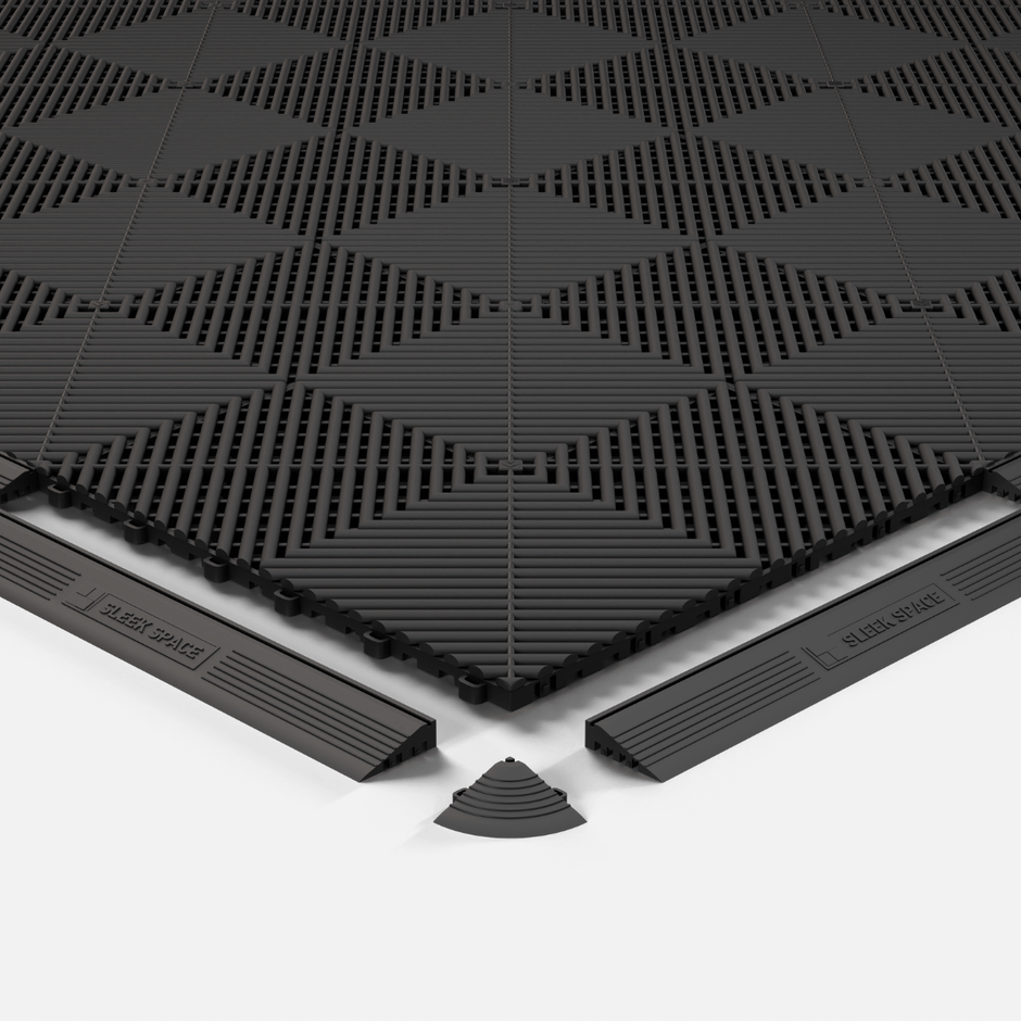 Tile Edge Ramp ULTRAEDGE™ Garage Tile Ramps & Corners | Sleek Space