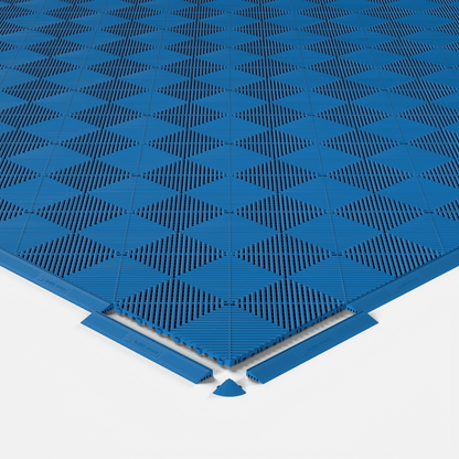ULTRAGRID Garage Floor Tile, Riviera Blue (16-Pack)