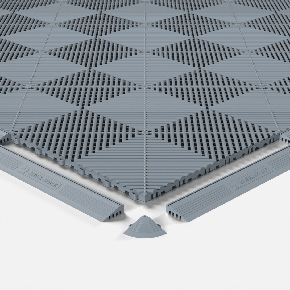 Tile Edge Ramp ULTRAEDGE™ Garage Tile Ramps & Corners | Sleek Space