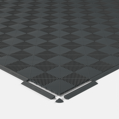 ULTRAGRID Garage Floor Tile, Space Grey (16-Pack)