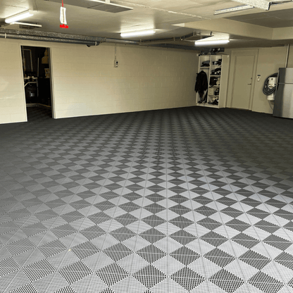 ULTRAGRID Garage Floor Tile, Space Grey (16-Pack)