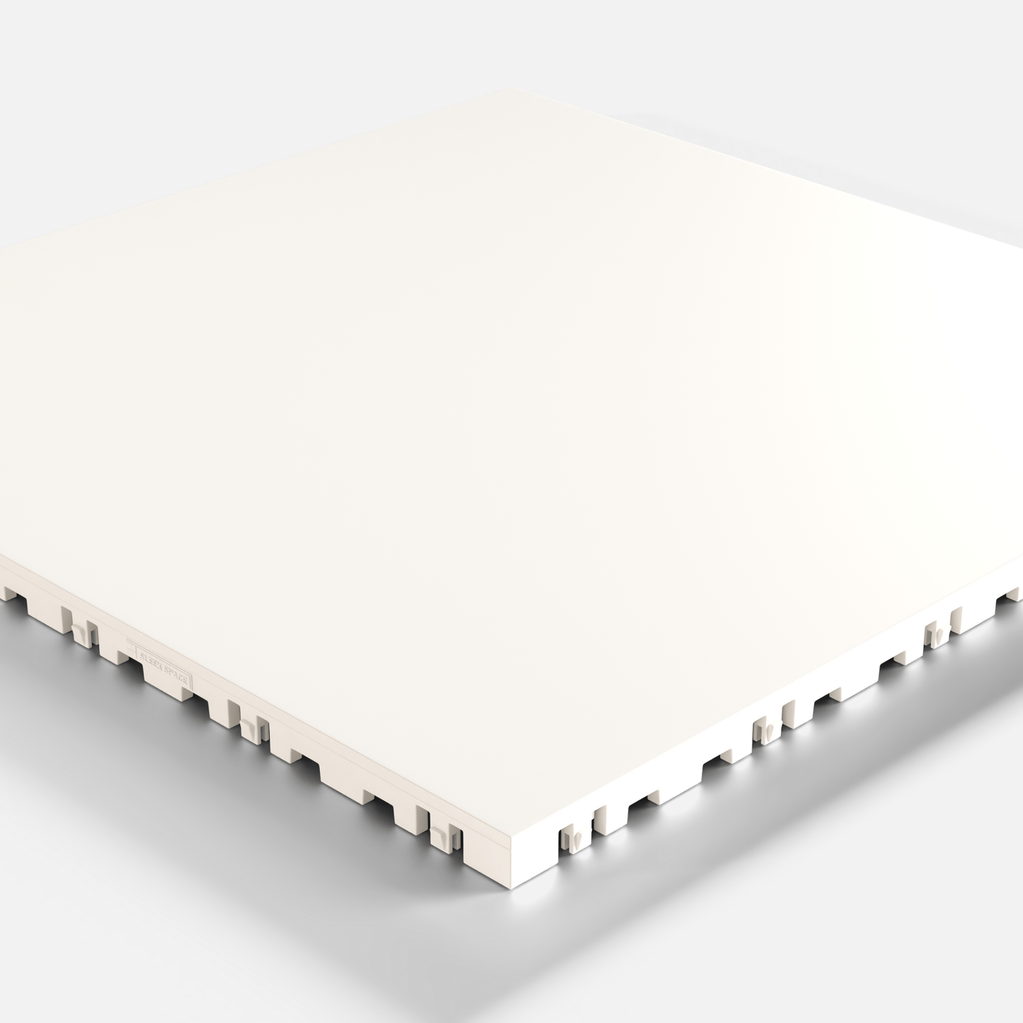 ULTRATONE Modular Floor Tile, Alpine White (16-Pack)