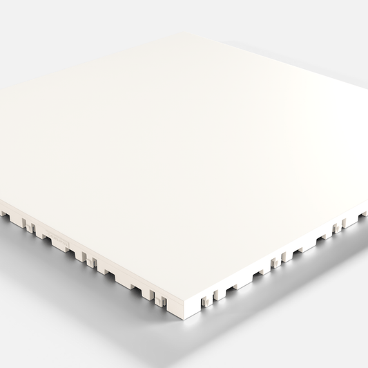 ULTRATONE Modular Floor Tile, Alpine White (16-Pack)