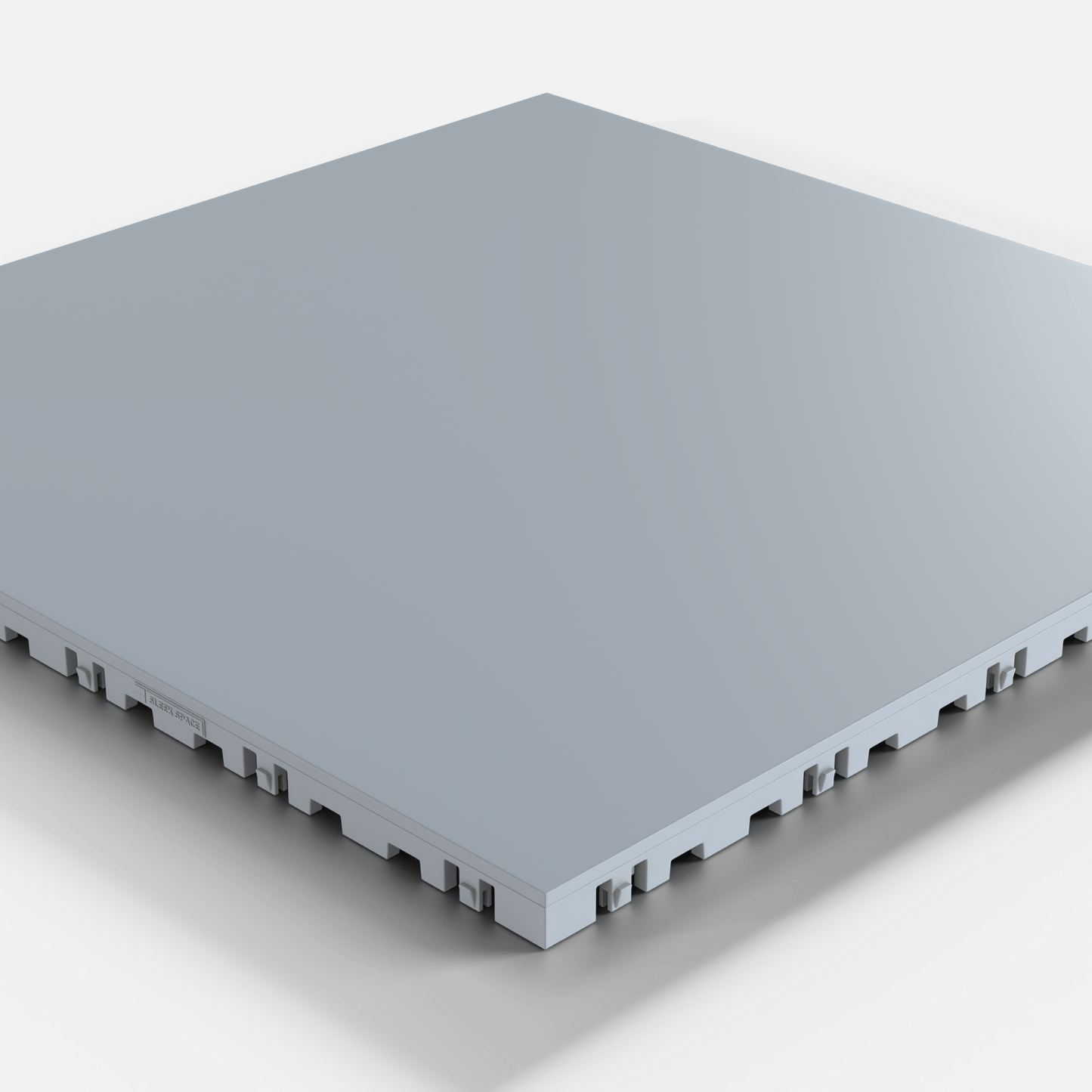 ULTRATONE Modular Floor Tile, Silver Grey (16-Pack)