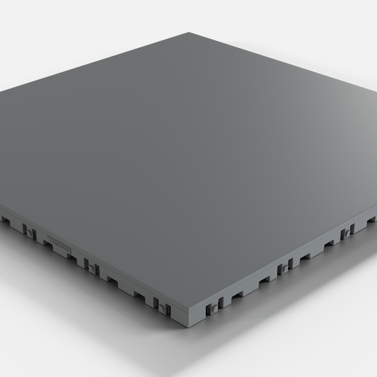 ULTRATONE Modular Floor Tile, Space Grey (16-Pack)