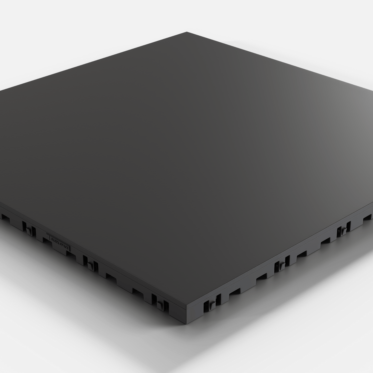 ULTRATONE Modular Floor Tile, Jet Black (16-Pack)