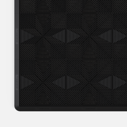 ULTRAFLUX Garage Floor Tile, Jet Black (16-Pack)