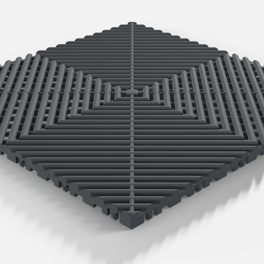 ULTRAGRID Garage Floor Tile, Stealth Grey (16-Pack)