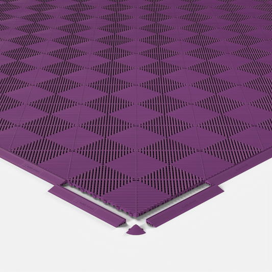 ULTRAGRID Garage Floor Tile, Phantom Purple (16-PK)