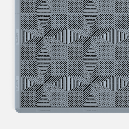 ULTRAFLUX Garage Floor Tile, Silver Grey (16-Pack)