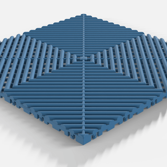 ULTRAGRID Garage Floor Tile, Aero Blue (16-Pack)