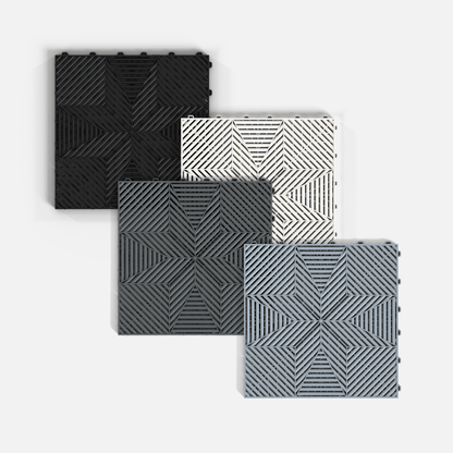 ULTRAFLUX Garage Tile Sample Pack, Classic Neutrals