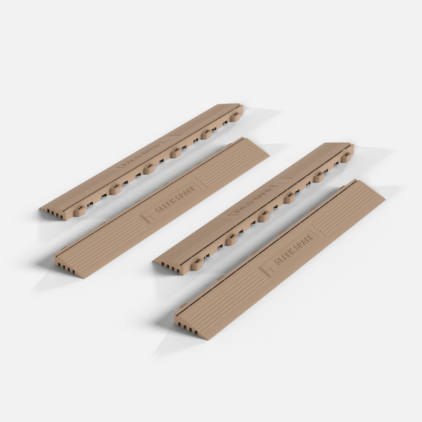 ULTRAEDGE™ Ramps, Stone Beige (4-Pack) | Sleek Space