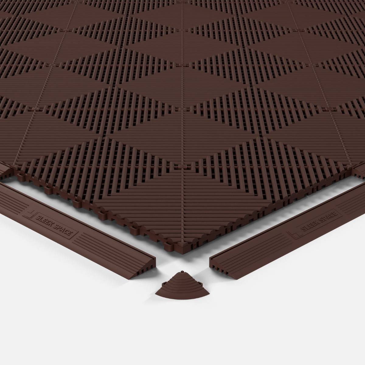 ULTRAGRID Garage Floor Tile, Heritage Brown (16-Pack)
