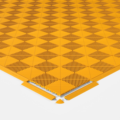 ULTRAGRID Garage Floor Tile, Speed Yellow (16-Pack)