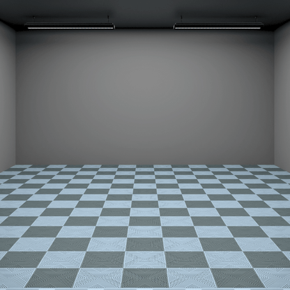 ULTRACORE Double Garage Floor Kit, Chequer