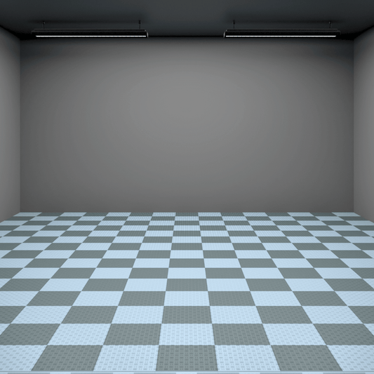 ULTRATUFF Double Garage Floor Kit, Chequer